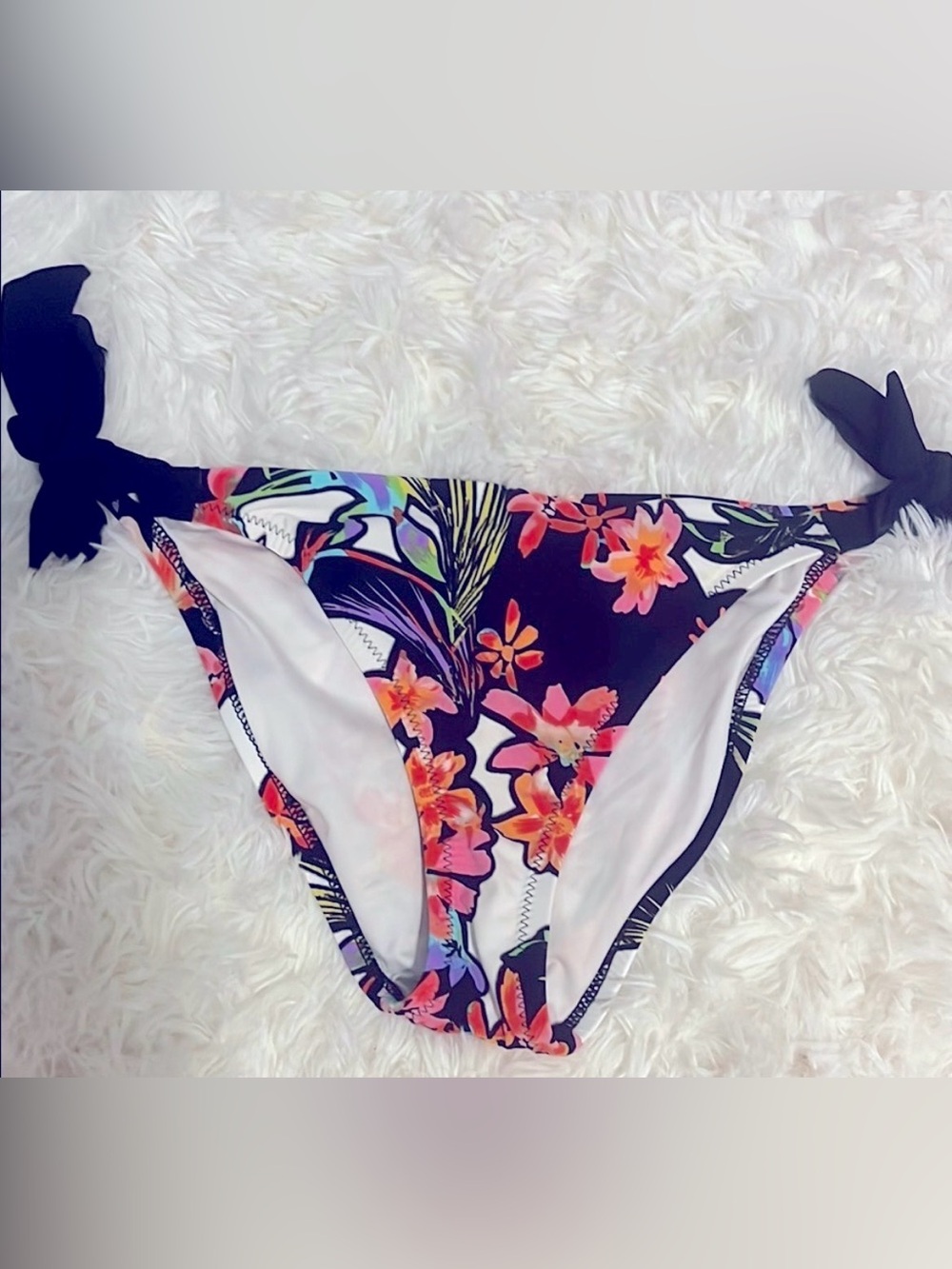 Cheeky and beautiful. Customize strappy  top… Colorful Bikini Set